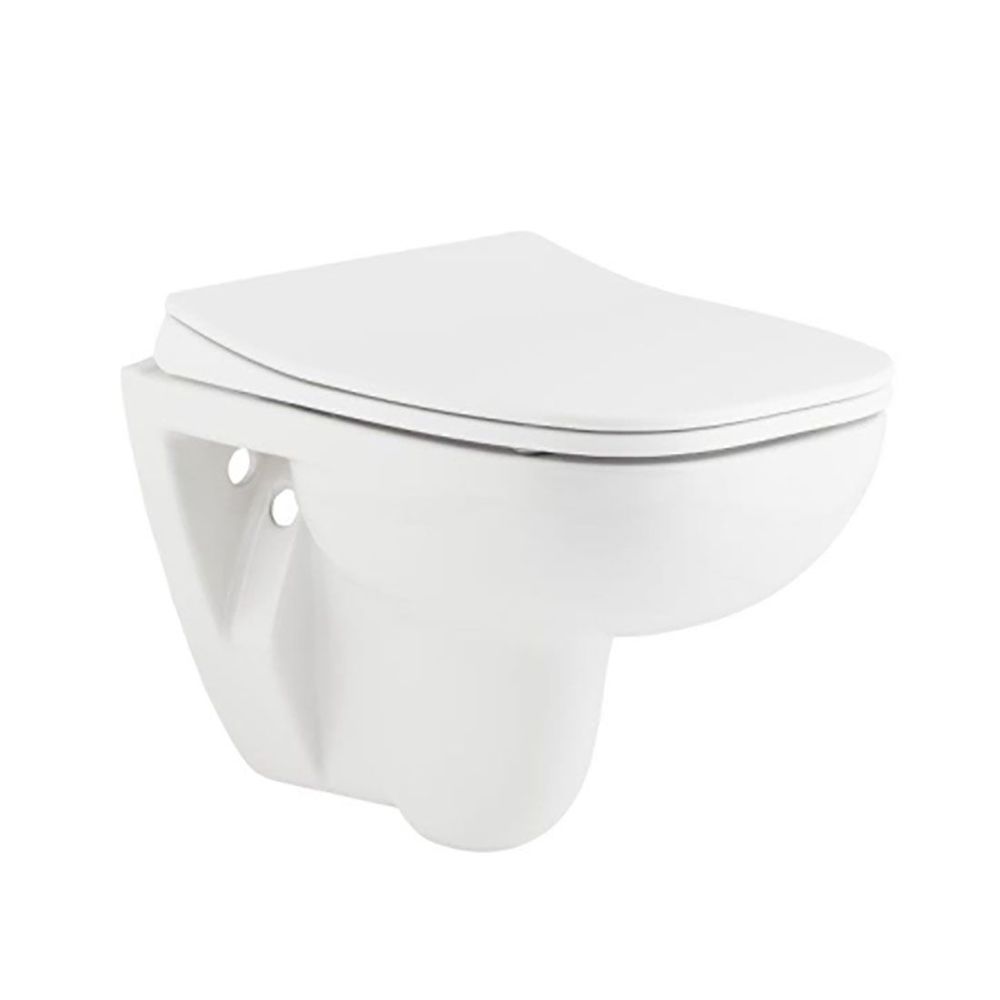 Seramiksan Petite Rim Out Asma Klozet (Kapak Dahil)