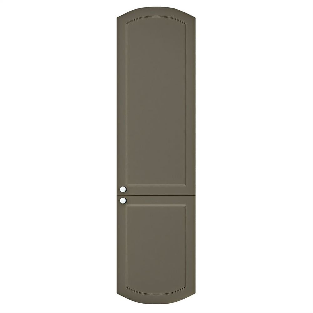 Kast Banyo Boy Dolap 35 Cm Koyu Bej