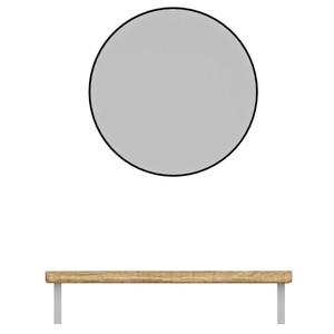 Solid Banyo Dolabı Takımı 2 li 120 Cm Masif