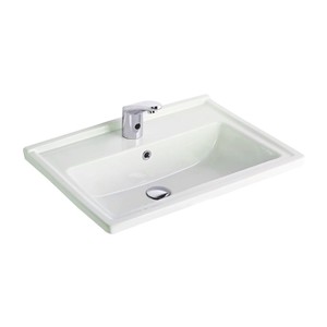 Silva Kare Etajerli Tezgah Lavabo 65Cm