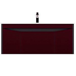 Futura Banyo Alt Dolap 120 Cm Bordo