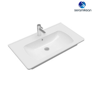  Alpu Ayna Dolaplı Banyo Dolabı Seti Antrasit 80 cm