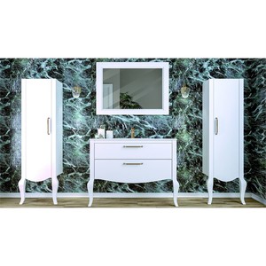  Atlas Banyo Boy Dolap 40 Cm Beyaz