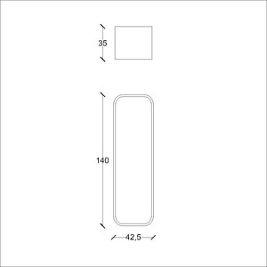  Dendro Banyo Boy Dolap 43 Cm Ceviz-Antrasit