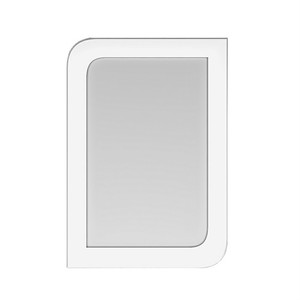 Lusso Banyo Ayna 60 Cm Beyaz