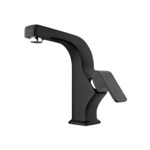 Formica Odina Nigrum Siyah Krom Lavabo Bataryası